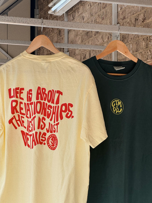 "Life is About Relationships" Tee
