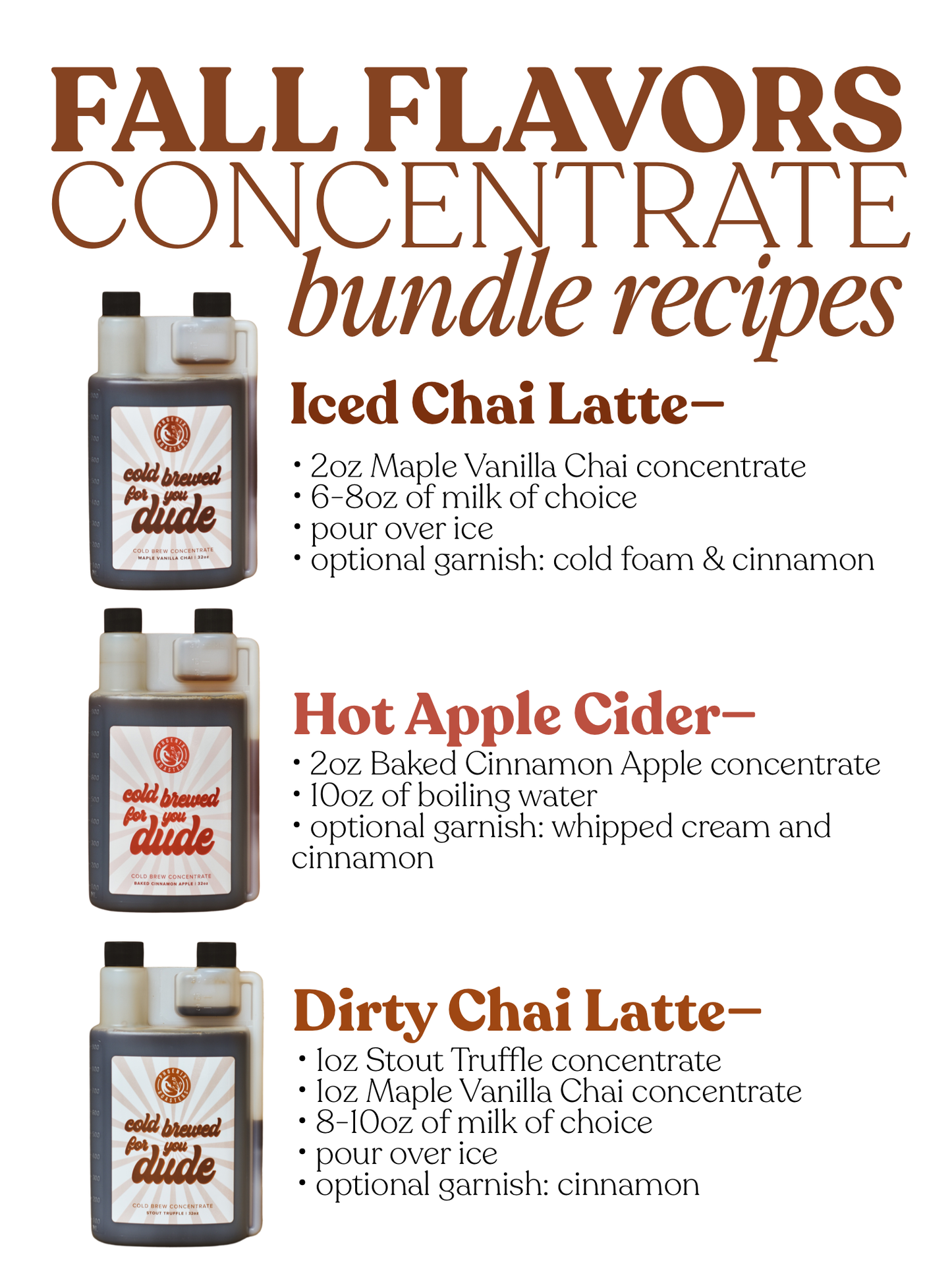 Fall Flavors Concentrate Bundle