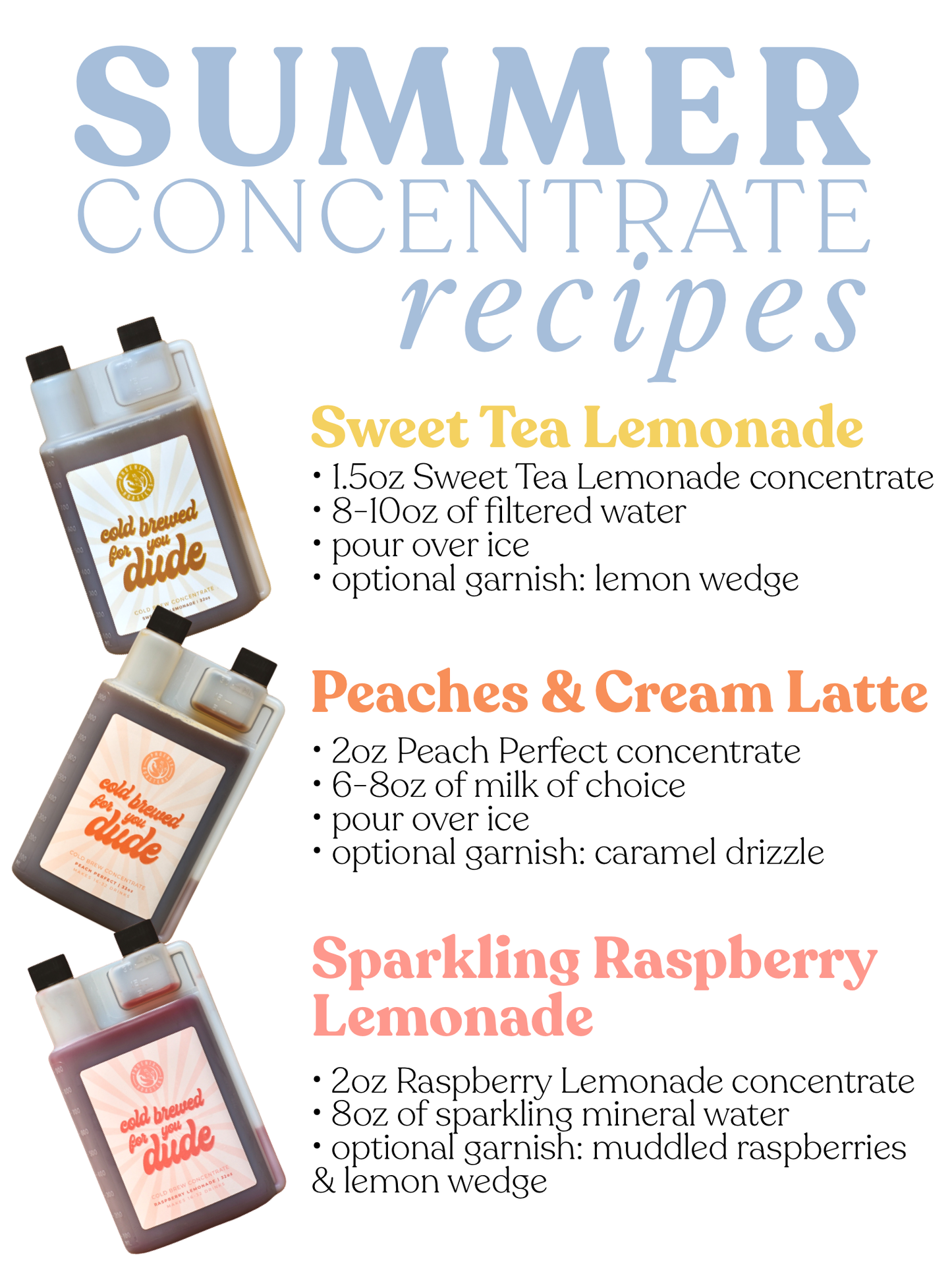 Summer Sampler Concentrate Bundle