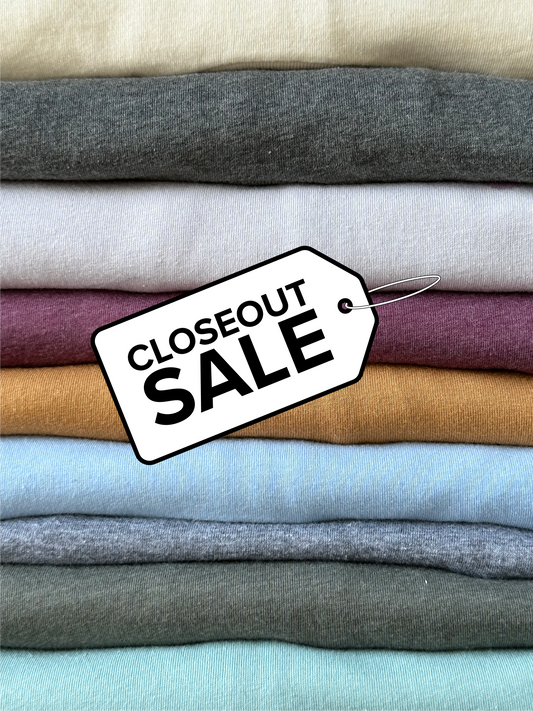 Closeout Tees