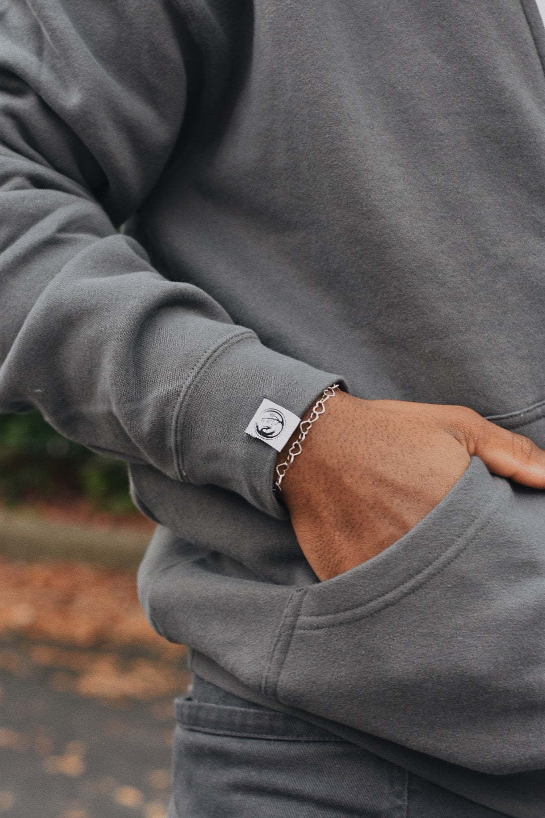 NEW Patch Zip-Up Hoodie