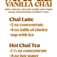 Maple Vanilla Chai