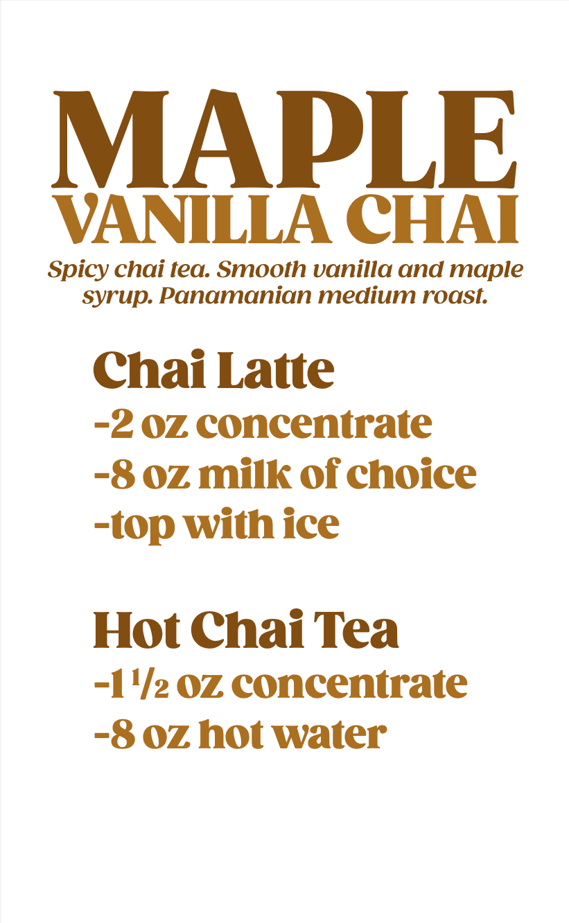 Maple Vanilla Chai